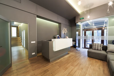 Commercial Cleaning Company Office View