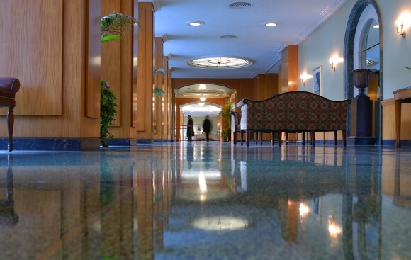 Hotel Lobby Floor Maintenance Service